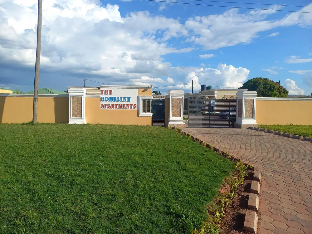 Signage at the entrance